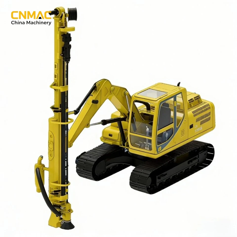 Top Hammer Drilling Rig